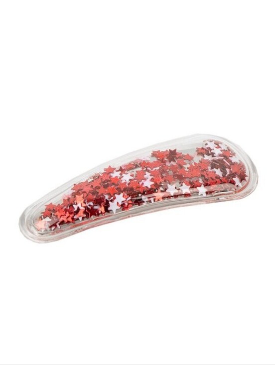 paparazzi Accessories - Patriotic Stars Hair Clip Paparazzzi
